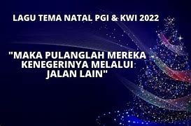 Tema Natal Pgi 2024 Dan Sub Tema